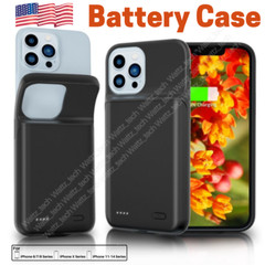 Extended Battery Charger Case Power Bank For iPhone 14/13/12/11/Pro/XS/8/7/6/SE