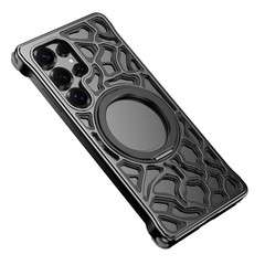 For Samsung Galaxy S23 S24 S25 S26 Ultra Metal Rugged Case Magnetic Ring Stand