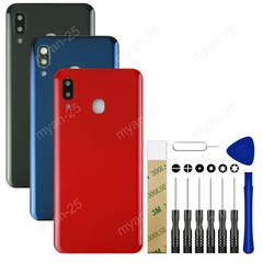 Back Door Battery Cover+Camera Lens For Samsung Galaxy A20 SM-A205G SM-A205G/DS