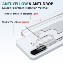 1x Full Body Resistant Anti-Dirt Hard PC Acrylic Case fits Samsung Galaxy A26 5G