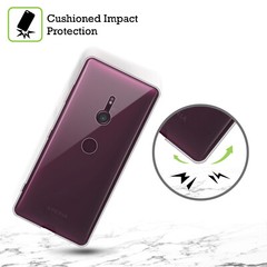 HEAD CASE DESIGNS BLACK DRIP SOFT GEL CASE FOR SONY PHONES 1