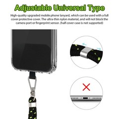New2in1 Pack Universal Phone Lanyard Case Cover Holder Sling Necklace Strap Cord