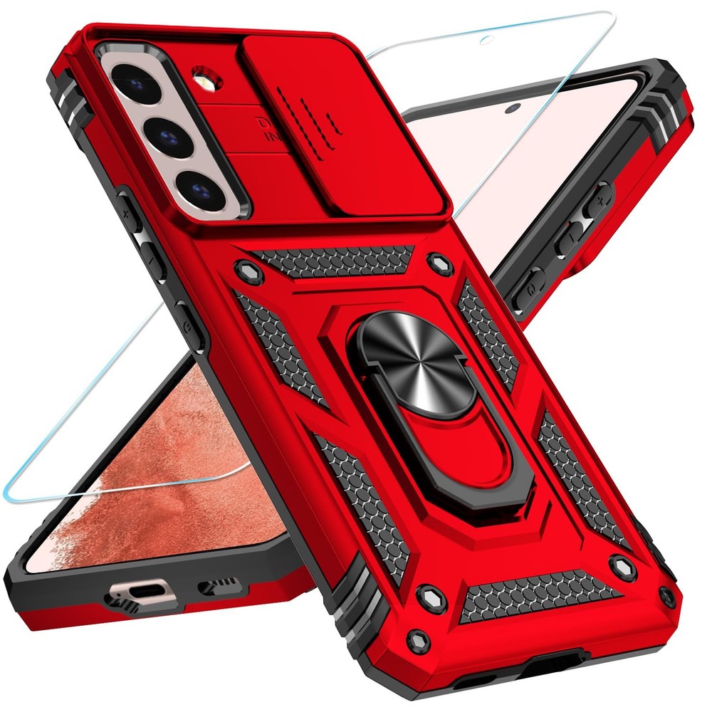 Phone Case 2 in 1 Military-Grade with Screen Protector for Samsung Galaxy S22