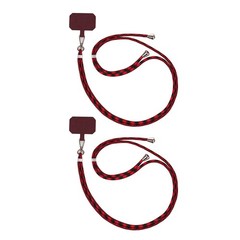 New2in1 Pack Universal Phone Lanyard Case Cover Holder Sling Necklace Strap Cord