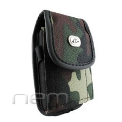 Vertical Heavy Duty Rugged w/ Belt Clip Camouflage Pouch 5.5 x 2.9 x 0.4 inch