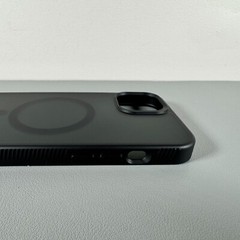 Case for iPhone 14 Plus – Frosted Black | Magnetic + Card Holder & Grip Stand