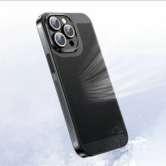 For iPhone 16 15 Pro Max 14 13 Heat Dissipation Phone Cooling Back Case Cover