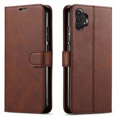For Samsung Galaxy A32 5G Case Phone Cover Pouch Wallet +Tempered Glass Screen