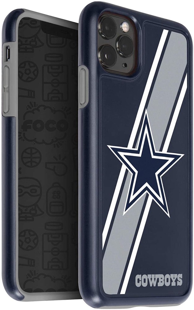 FOCO NFL Dallas Cowboys Hybrid Case for iPhone 11 Pro Max & XS Max (6.5″)