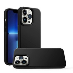 For Apple iPhone 14 PRO MAX 6.7″ Premium LIQUID Silicone with Metal Buttons