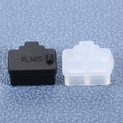 10X Ethernet Hub Port RJ45 Plugs Protector Cap Prevent Dust Debris TO Port Cover