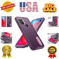 for Moto G Stylus 5G Case with Stand, 3 in 1 Shockproof Slim Fit Hybrid Heavy…