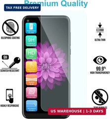 TJS Compatible for BLU View 5 Pro B170D Case, with Tempered Glass Screen Protect