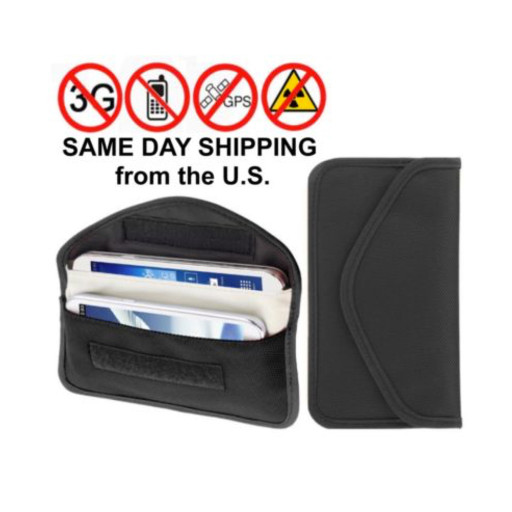 Faraday Bag Cell Phone Signal Blocking Bag Shielding Pouch Wallet Case US Seller