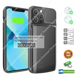 External Battery Charger Case Power Bank For iPhone 14/13/12/Mini/11/Pro Max/XS