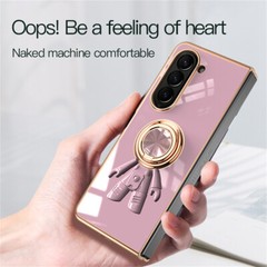 For Samsung Galaxy Z Fold5 Fold4 Luxury Shockproof 3D Astronaut Stand Case Cover