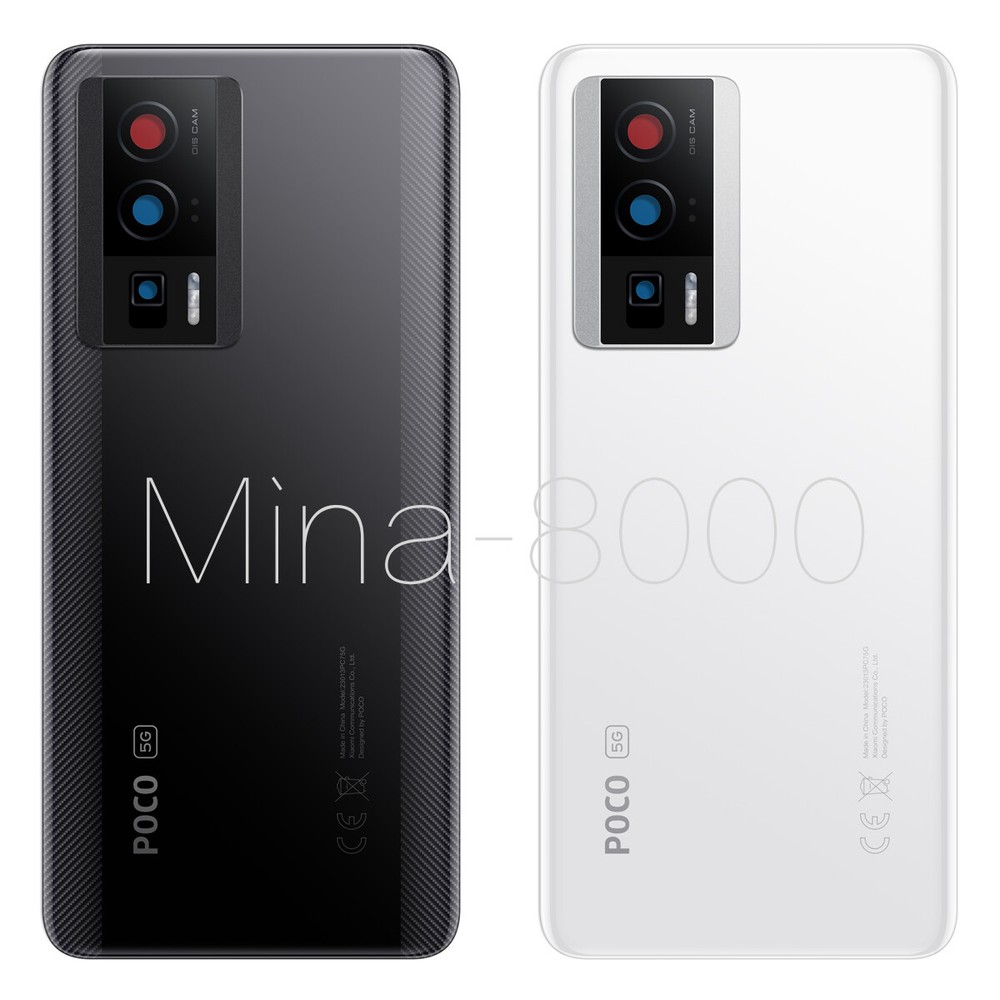 Genuine Back Glass Housing Battery Cover Rear Case Door for Xiaomi POCO F5 Pro