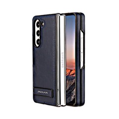 For Samsung Galaxy Z Fold6/5/4/3 Premium Leather Shockproof Case Kickstand Cover