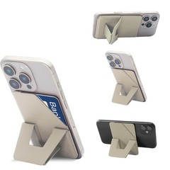 Phone Tripod Wallet for iPhone,Lightweight & Portable Phone Stand,Strong Magn…
