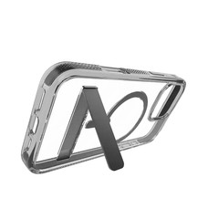 Zagg Piccadilly Snap Case with MagSafe+Kickstand – iPhone 16 Pro Max Clear/Black