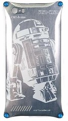 Star Wars Aluminum Solid Case iPhone 5s/5 SET R2-D2 Silver JAPAN NEW w/Tracking