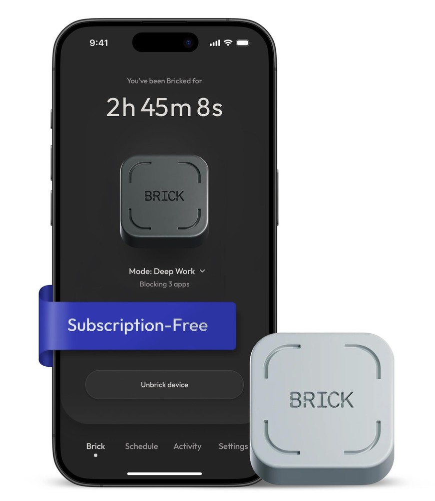Phone Access Blocker Subscription Free Limits Smartphone The Brick Device Screen
