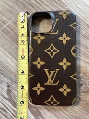 Louis Vuitton Apple IPhone 13/14 Phone Case Bumper Monogram Brown