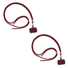 New2in1 Pack Universal Phone Lanyard Case Cover Holder Sling Necklace Strap Cord