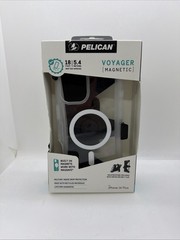Pelican Voyager Case with Belt Clip Holster for Apple iPhone 16 Plus – Clear
