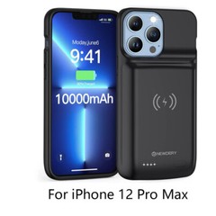 10000mAh Wireless Charging Battery Case for iPhone 12 13 14 Pro Max Power Bank