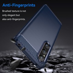 For Sony Xperia 5 III 1 V 10 VI Luxury Shockproof Soft TPU Brushed Phone Case