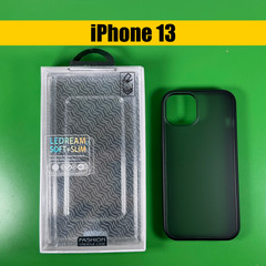 iPhone 13 Case | FROSTED TRANSLUCENT BLACK | NEW. Open Box.