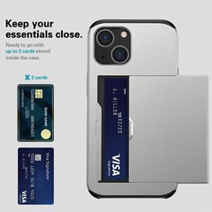 For Samsung Galaxy S24 S23 Ultra S22Plus S21 Note20 Card Slot Holder Wallet Case