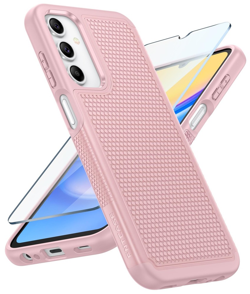 FNTCASE for Galaxy A15-5G Phone Case – Samsung A15 5G For A15, Pink
