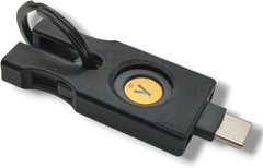 Yubikey 5 NFC Protective Case with Metal Ring – USB-C & USB-A Compatible