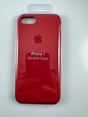 NEW in box Original OEM Apple Silicone Case for iPhone 7 8 SE2 SE3 Camellia red
