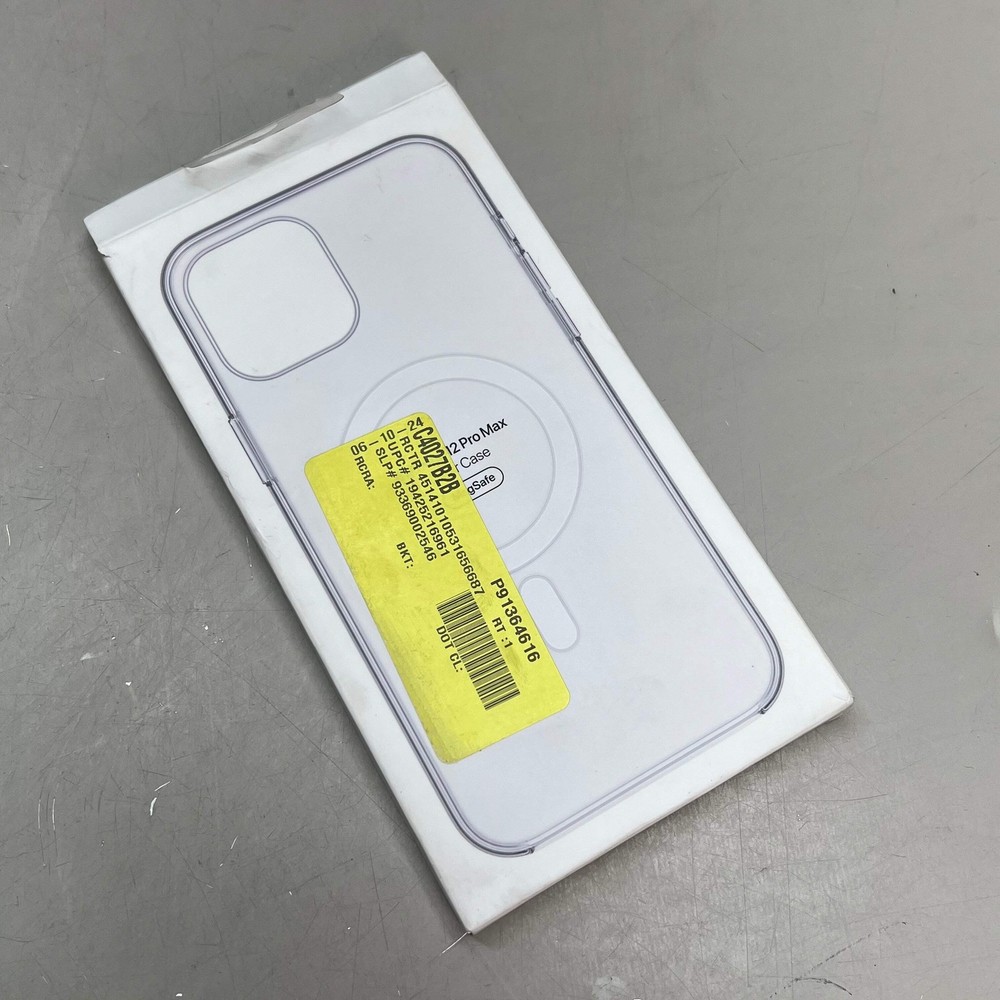 APPLE Polycarbonate IPhone 12 Pro Max MagSafe Case Clear MHLN3ZM/A (Return)