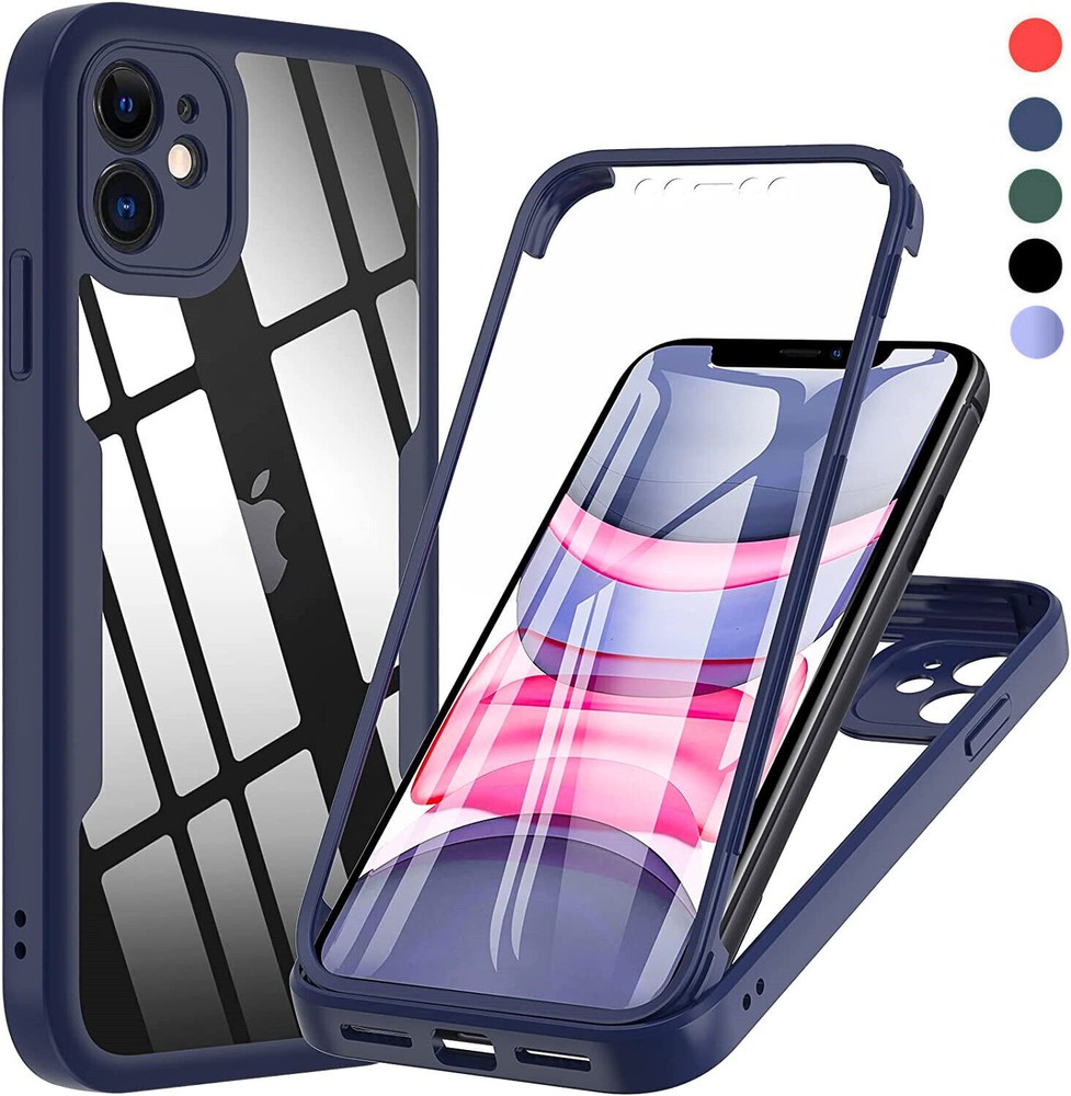 360° Full Body Screen Protector Case For iPhone 14 15 Pro Max 13 12 11 XS XR 87