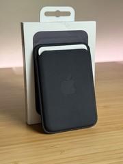 Apple FineWoven Wallet with MagSafe for iPhone 14/15 Series – Black