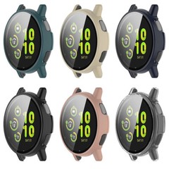Fr Garmin Vivoactive5 Active5 Full Coverage Tempered Glass Case Screen Protector