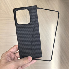Luxury Real Carbon Fiber Hard Cover Phone Case for Motorola Moto Razr Fold