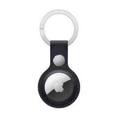 Apple AirTag Leather Key Ring – Midnight