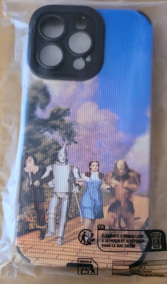 Wizard Of Oz Phone Walking On Yellow Brick Road Case For iPhone 16 Pro Max