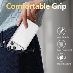 Clear Case Shockproof Cover for iPhone 17 16 15 14 13 12 11 Pro Max Mini XS XR X