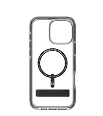 Zagg Piccadilly Snap Case with MagSafe+Kickstand – iPhone 16 Pro Max Clear/Black