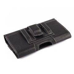 Horizontal Cell Phone Pouch Holster Belt Clip Holder+ Loop Rugged Case (3 Sizes)