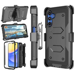 For Samsung Galaxy A16 5G Phone Case Belt Clip Holster Cover + Screen Protector