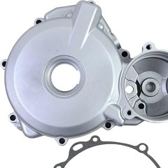 Left Side Engine Stator Magneto Cover Case w/Gask Compatible with Suzuki