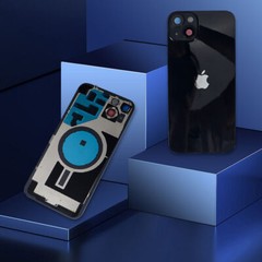 New For iPhone 14 14 Plus Back Cover Glass Big Cam Hole Replacement With Tool US