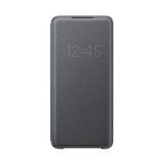 Genuine OEM Samsung Galaxy S20 Ultra 5G LED Wallet Cover Folio Case Gray